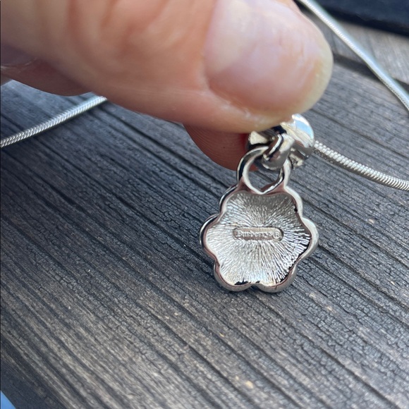 Burberry silver tone necklace. - Picture 5 of 9